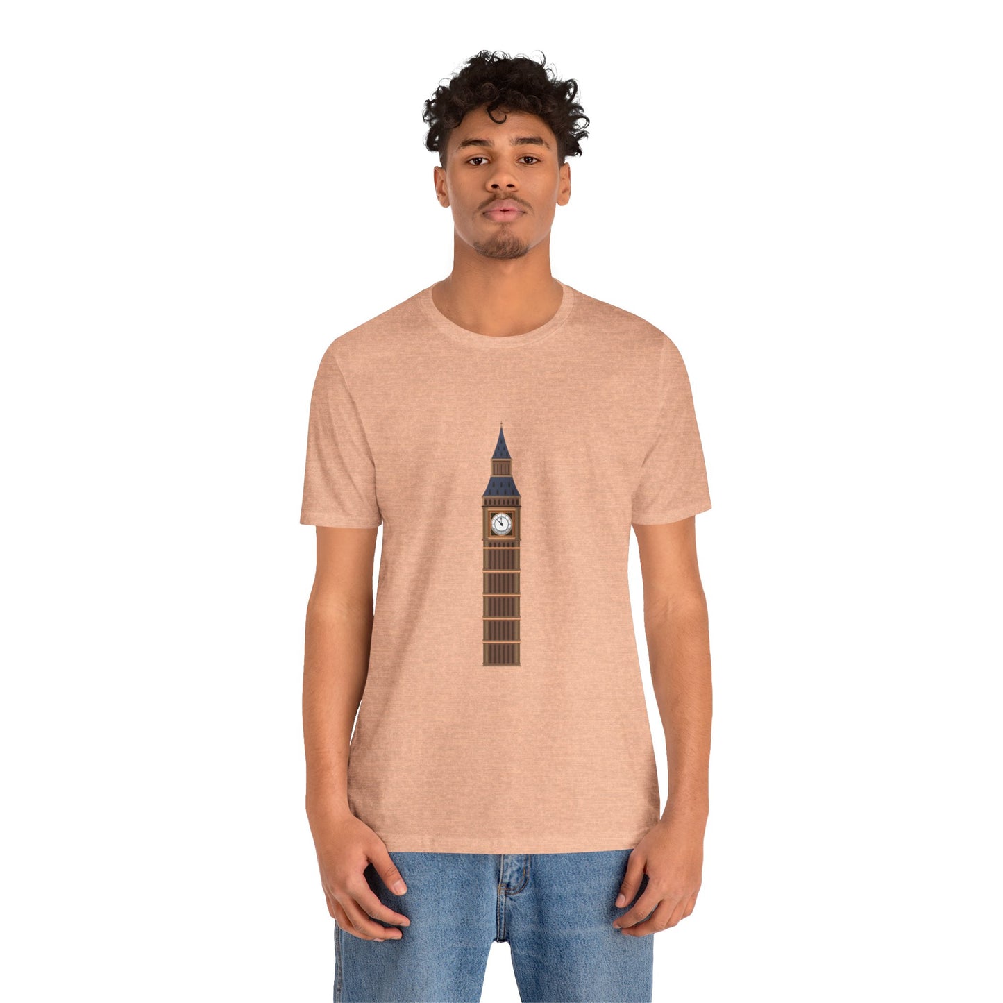 Unisex Jersey Short Sleeve Tee - The Heart of London’s Skyline