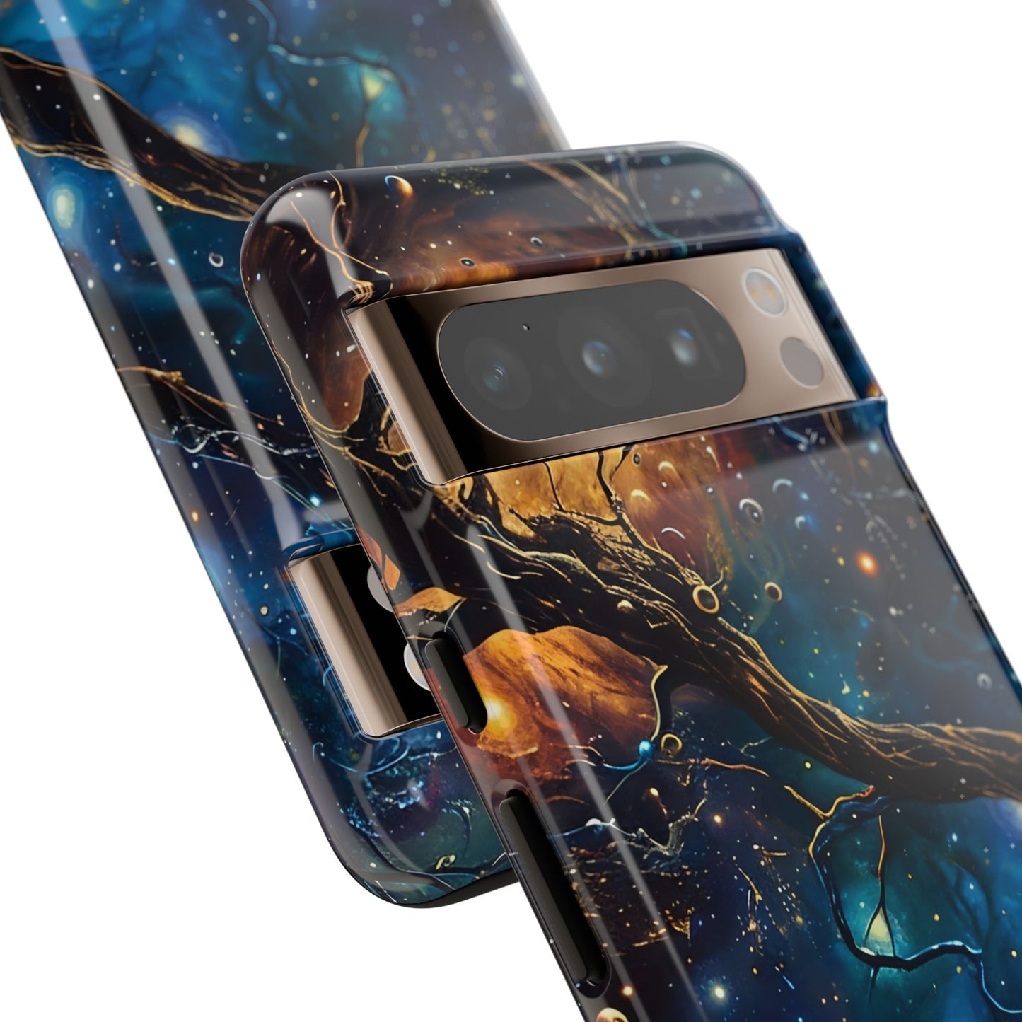 Galaxy-Themed Phone Case, Astronaut Gift, Space Lover Accessory, Unique Phone Cover, Cosmic Art Case