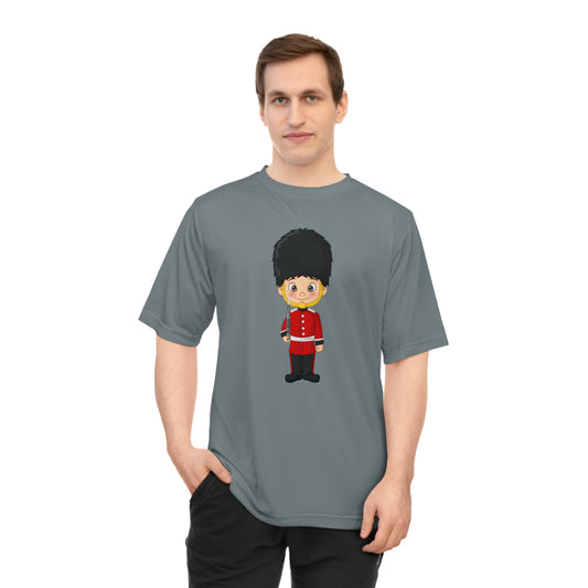 Unisex Zone Performance T-shirt - Royal Duty - Iconic British Soldier