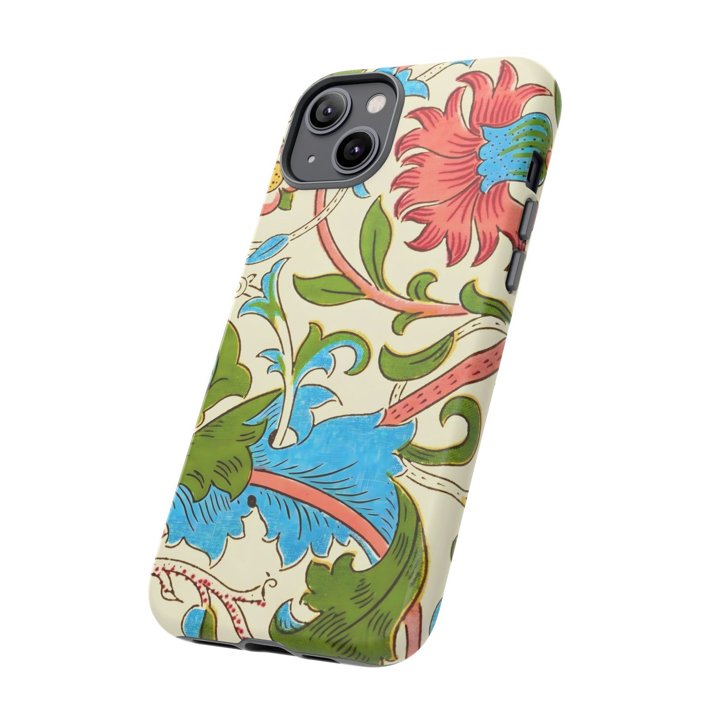 Tough Floral Phone Case - Artistic Smartphone Cover, Floral Print Gift, Protective Case | For Nature Lovers, Stylish Accessory, Phone [...]