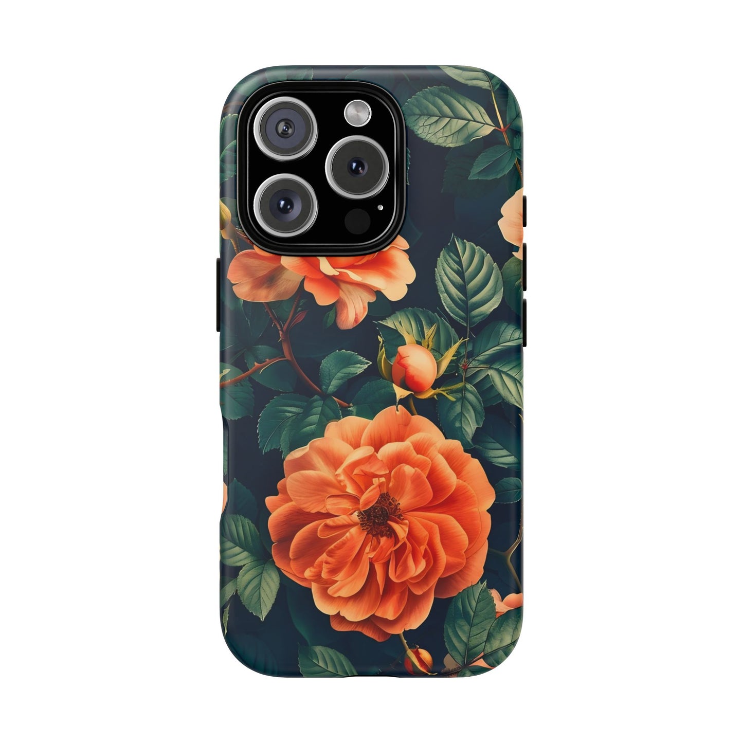 Floral Phone Case, Tough Cases for Nature Lovers, Botanical Design, Phone Protection, Gift for Her, Trending Floral Accessories