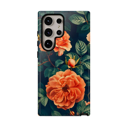 Floral Phone Case, Tough Cases for Nature Lovers, Botanical Design, Phone Protection, Gift for Her, Trending Floral Accessories