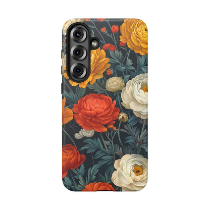 Floral Tough Case for Phones | Durable Floral Phone Cover, Boho Chic, Unique Gift for Her, Phone Protection, Flower Design