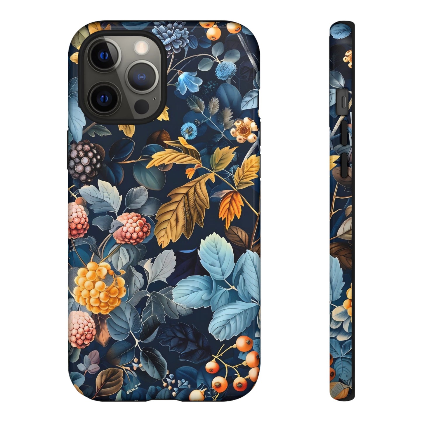 Floral iPhone Case, Tough Phone Cover, Nature-inspired Accessory, Gift for Her, Trendy Protection Case