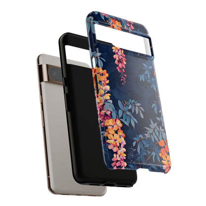 Floral iPhone Case, Tough Phone Cover, Gift for Her, Nature Lover Accessory, Spring Decor, Unique Floral Design