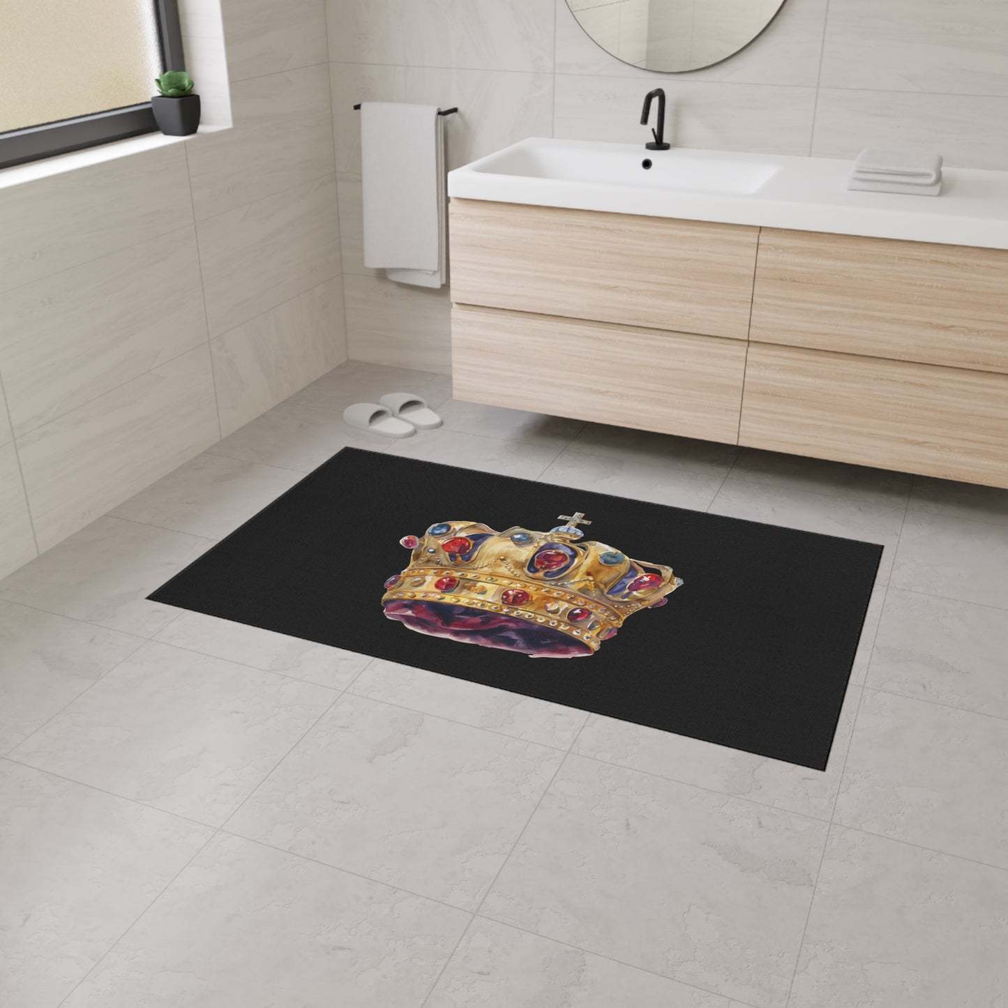 Royal Crown Heavy Duty Floor Mat | Unique Entryway Rug | Home Decor for Royalty Lovers | Perfect Gift for Housewarming, Weddings, and [...]