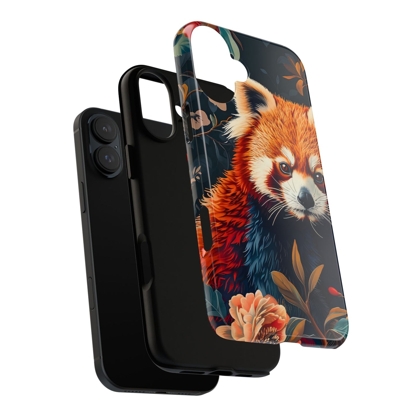 Cute Red Panda Phone Case, Wildlife Lover Gift, Tough Cases for iPhone, Nature-Themed Phone Cover, Animal Art Shell, Cute Tech Accessories
