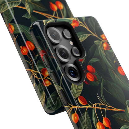 Tough Cases, Floral Phone Case, Nature-Inspired Tech, Unique Gift, Phone Accessory, Botanical Design, Fall Vibes