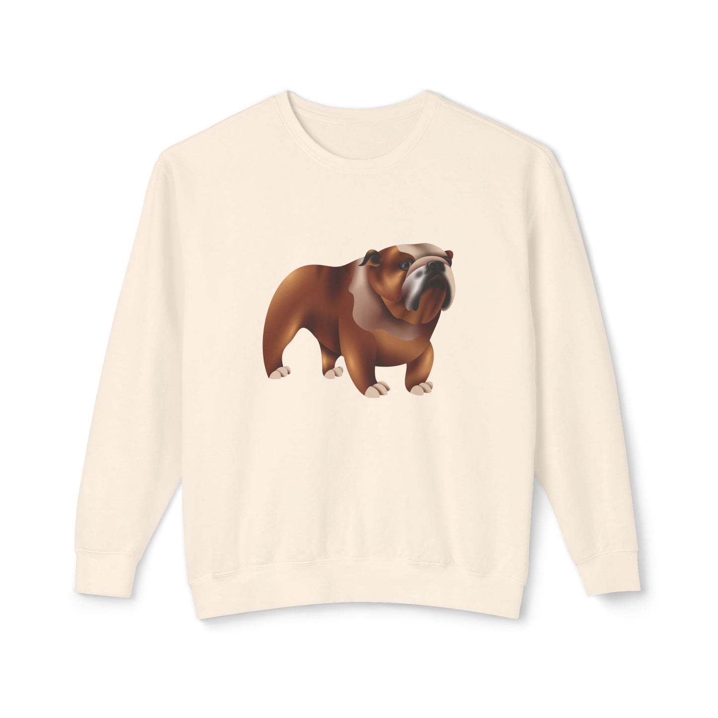 Unisex Lightweight Crewneck Sweatshirt Elegant - British Dog