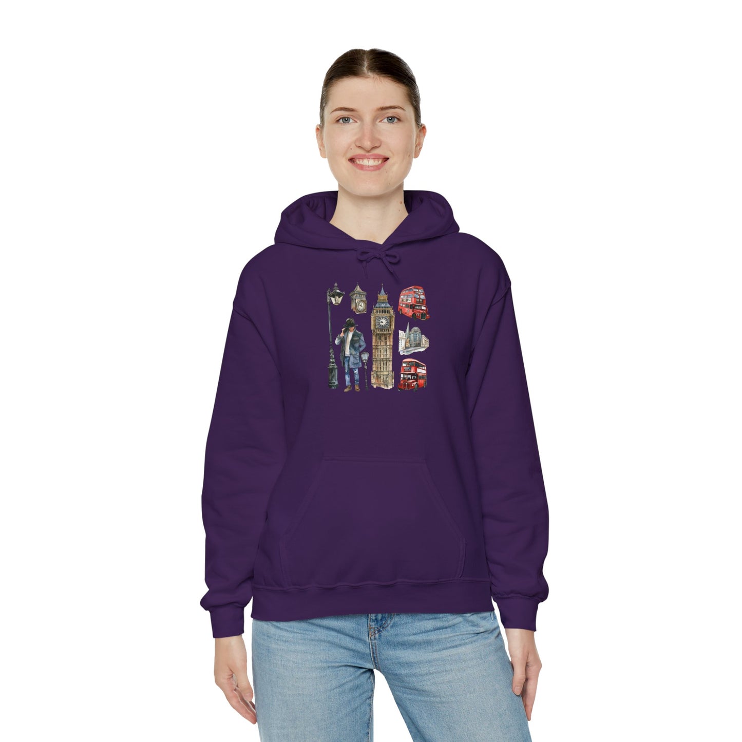 Unisex Heavy Blend™ Hooded Sweatshirt - Pints and Stories - Life at a British Pub