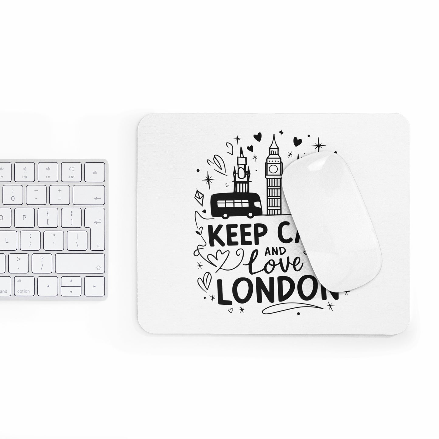 Keep Calm And Love London Mouse Pad (EU)
