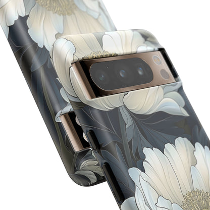 Elegant Floral Phone Case, Floral iPhone Cover, Flower Art Phone Case, Eco-Friendly Mobile Protection, Tough & Stylish Phone Case