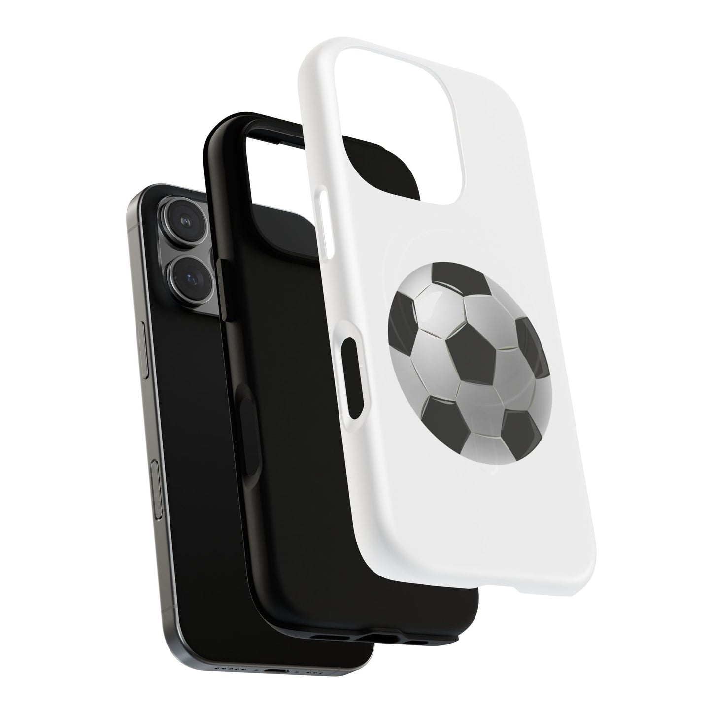 Durable Soccer Phone Case for Sports Lovers, Magnetic Phone Cover, Gift for Athletes, Soccer Fan Accessory, Sports Team Merchandise