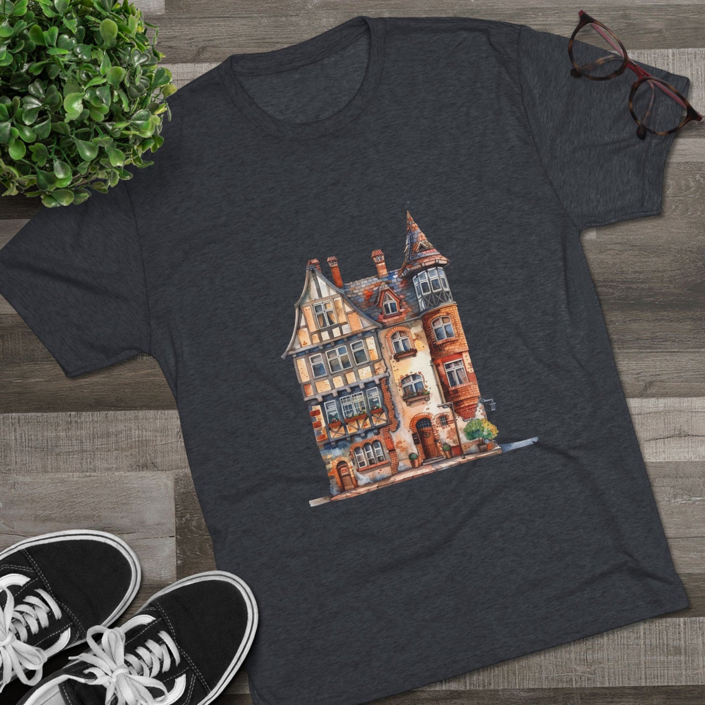 Street London Aesthetics - Urban Charm and Classic City Vibes Unisex Tri-Blend Crew Tee