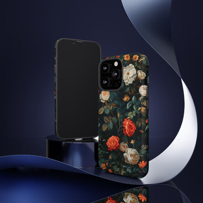 Floral Phone Case | Tough Cases with Elegant Design | Gift for Her, Mother's Day, Birthdays, Personalized, Trendy Tech Accessories