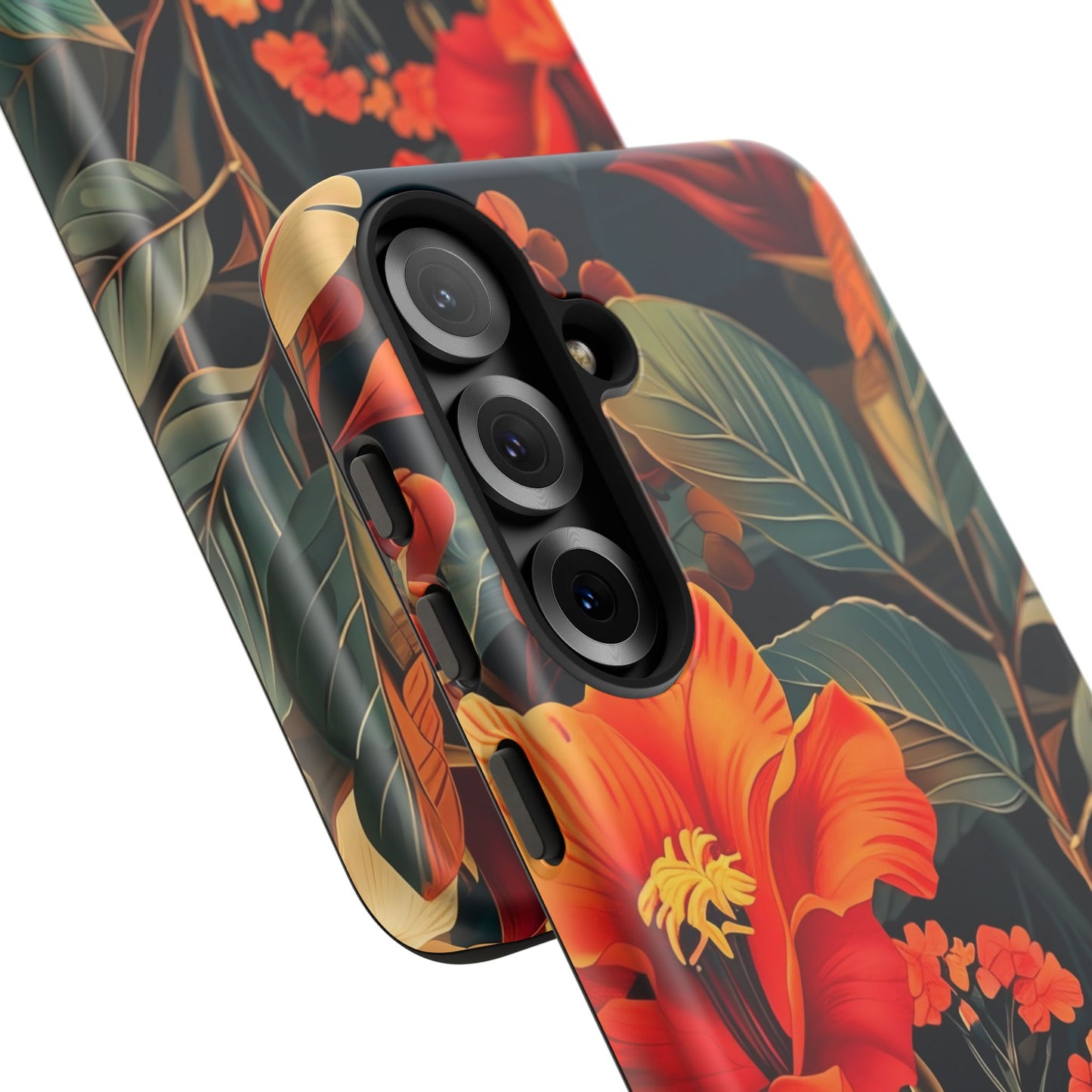 Colorful Floral Phone Case, Tough Cases, Vibrant Smartphone Cover, Gift for Nature Lovers, Summer Vibes, Unique Phone Accessory