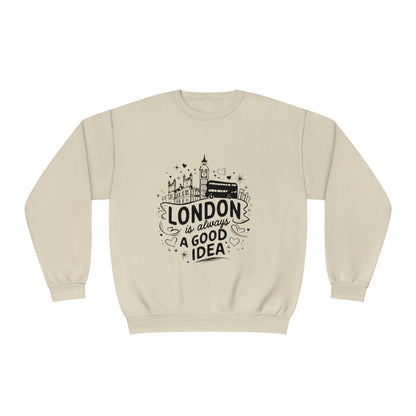 Unisex NuBlend® Crewneck Sweatshirt - London is always a good idea