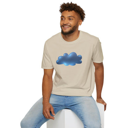 Serene Cloudscape - Dreamy Cloud Versatile  Unisex Softstyle T-Shirt