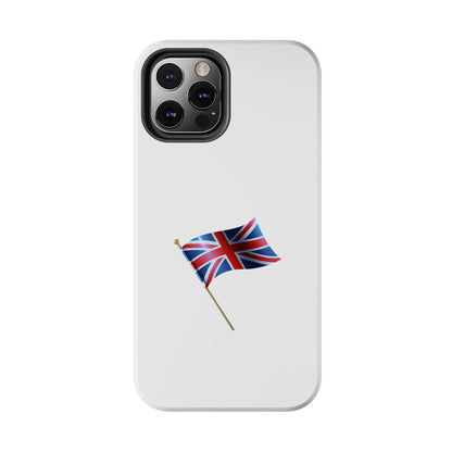 Union Jack Tough Phone Cases, Durable Phone Covers, British Flag Cases, UK Pride Accessories, Gift for Travelers