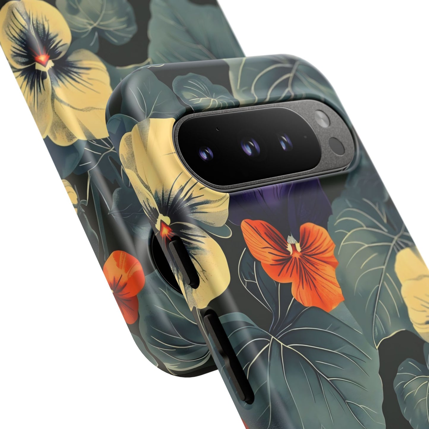 Tough Cases Floral iPhone Case, Tough Phone Cover, Stylish Floral Design, Gift for Her, Summer Vibe, Durable Protective Case