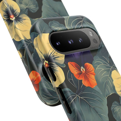 Tough Cases Floral iPhone Case, Tough Phone Cover, Stylish Floral Design, Gift for Her, Summer Vibe, Durable Protective Case