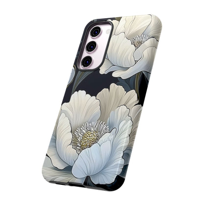 Floral Phone Case, Tough Cases for Women, Stylish Phone Cover, Floral Design Phone Protector, Nature Inspired Tech Accessories