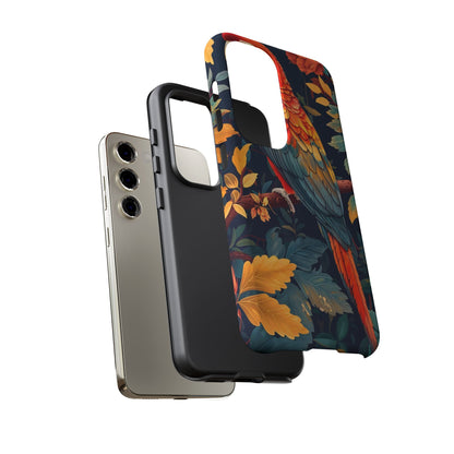 Vibrant Parrot Phone Case - Tough, Stylish, Nature-Inspired, Tropical, Wildlife, Perfect Gift, Summer Vibes
