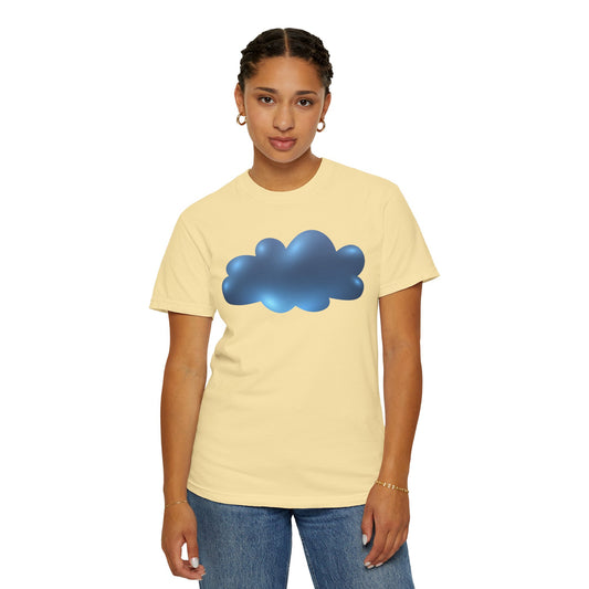 Unisex Garment-Dyed T-shirt - Serene Cloudscape