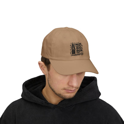 London Big Ben Dad Cap, Unique Dad Hat, Casual White Cap, Great Gift for Father's Day, Travel Souvenir, Trendy Accessory