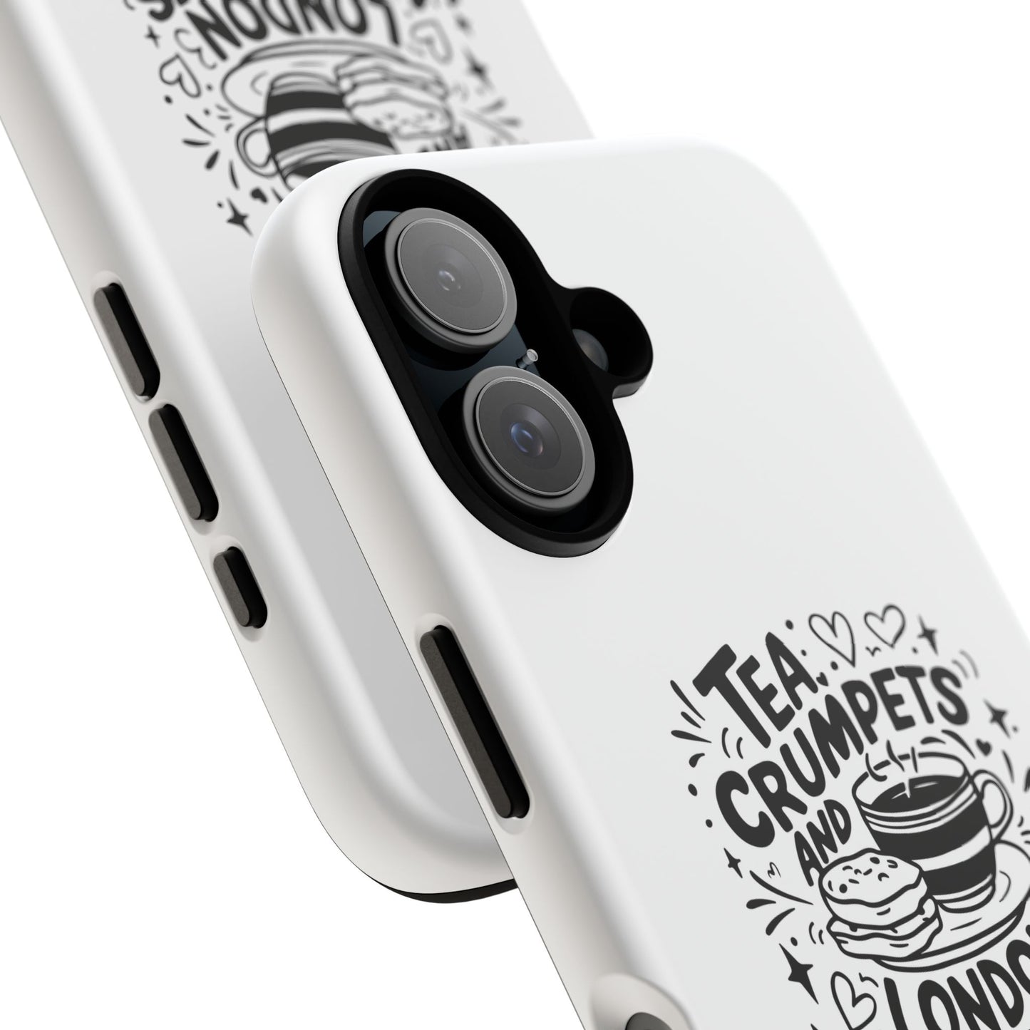 London Adventures Phone Case - Tea & Crumpets Design
