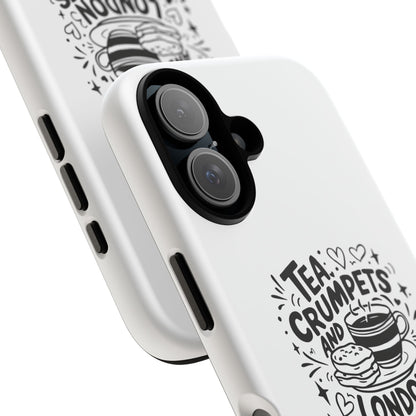 London Adventures Phone Case - Tea & Crumpets Design