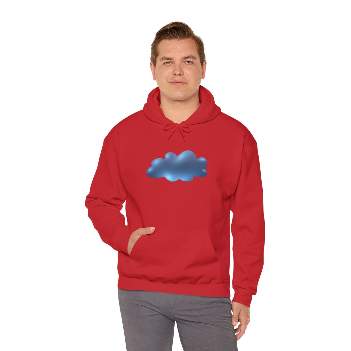 Unisex Heavy Blend™ Hooded Sweatshirt - Versatile Serene Cloudscape - Dreamy Cloud
