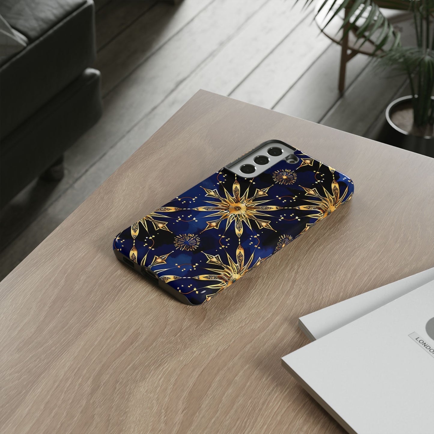Tough Cases Phone Case with Celestial Design, Stylish Phone Cover, Unique Gift for Space Lovers, Durable Protection, Cosmic Art