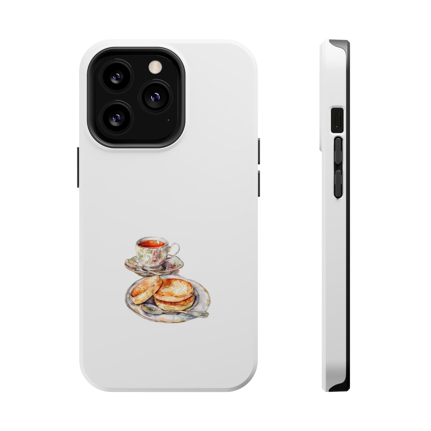 Charming Magnetic Tough Cases - Unique Art Phone Covers, Gift for Tea Lovers, Cute Phone Accessories, Stylish Tech Gifts