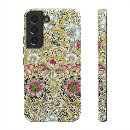 Floral Phone Case - Tough Cases, Floral Design, Stylish, Protective, Unique Gift for Her, Phone Accessories