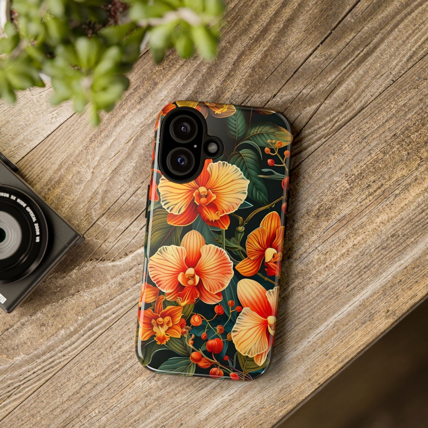 Floral Phone Case - Tough Cases, Protective Cover, Gift for Her, Smartphone Accessory, Floral Design, Nature-Inspired
