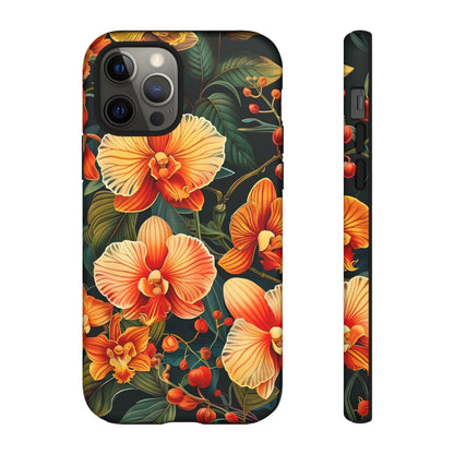 Floral Phone Case - Tough Cases, Protective Cover, Gift for Her, Smartphone Accessory, Floral Design, Nature-Inspired