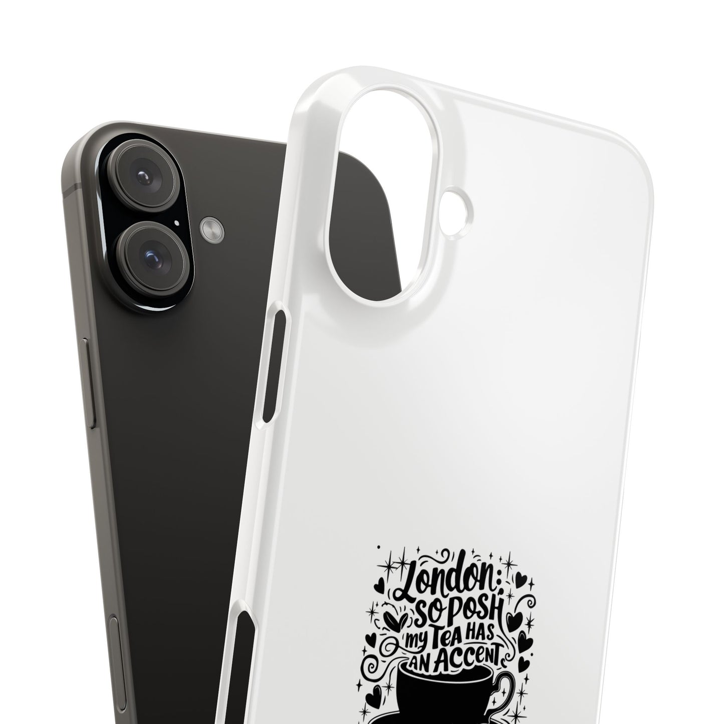 Coffee Lover Slim Phone Cases, Custom Smartphone Cover, Gifts for Coffee Enthusiasts, Unique Accessories, Birthday Gift Idea