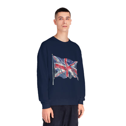 Unisex NuBlend® Crewneck Sweatshirt - British Flag