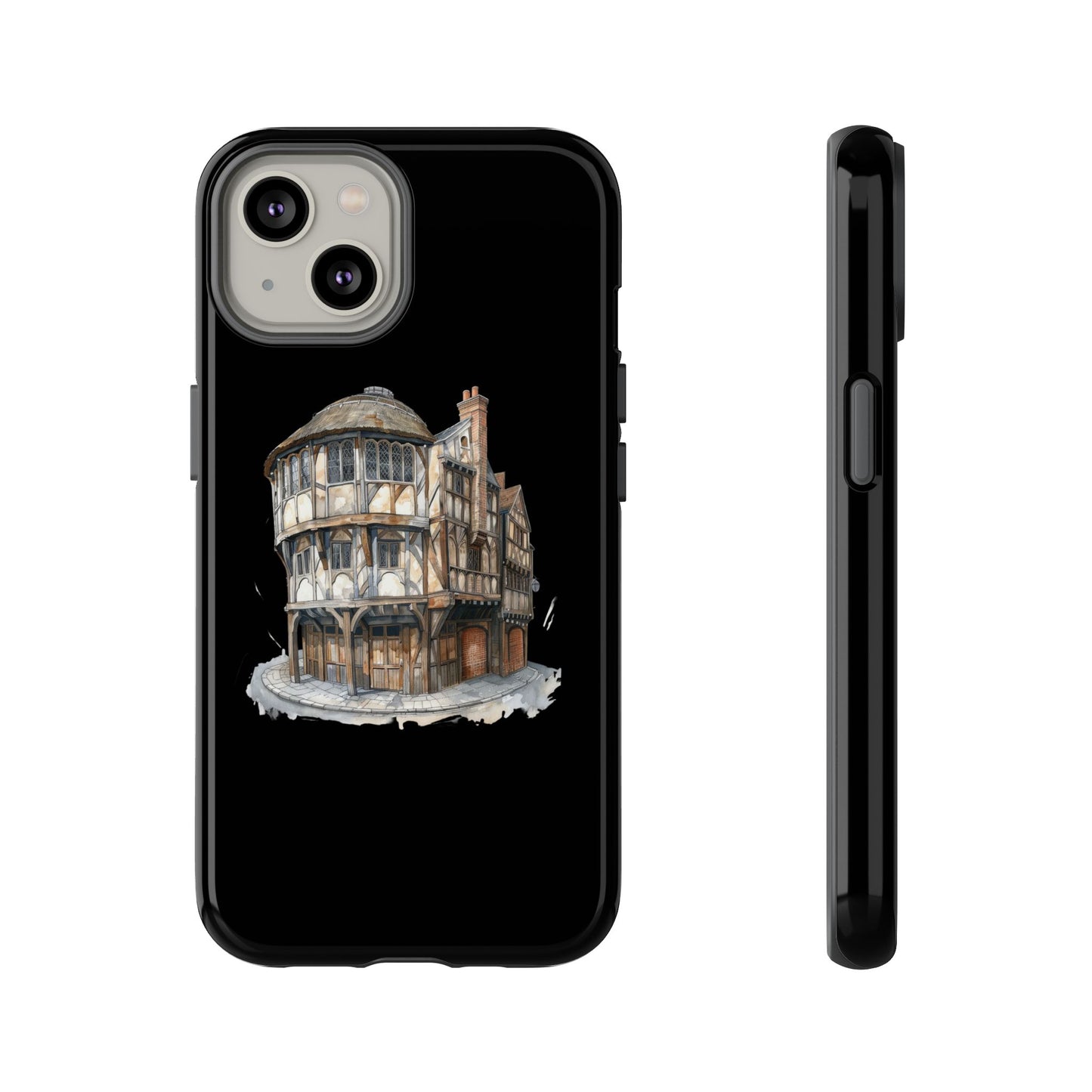 Stylish Phone Case featuring Unique Building Design, Art Lover Gift, Durable Phone Cover, Trendy Gadget Accessory, Unique Gift for Her