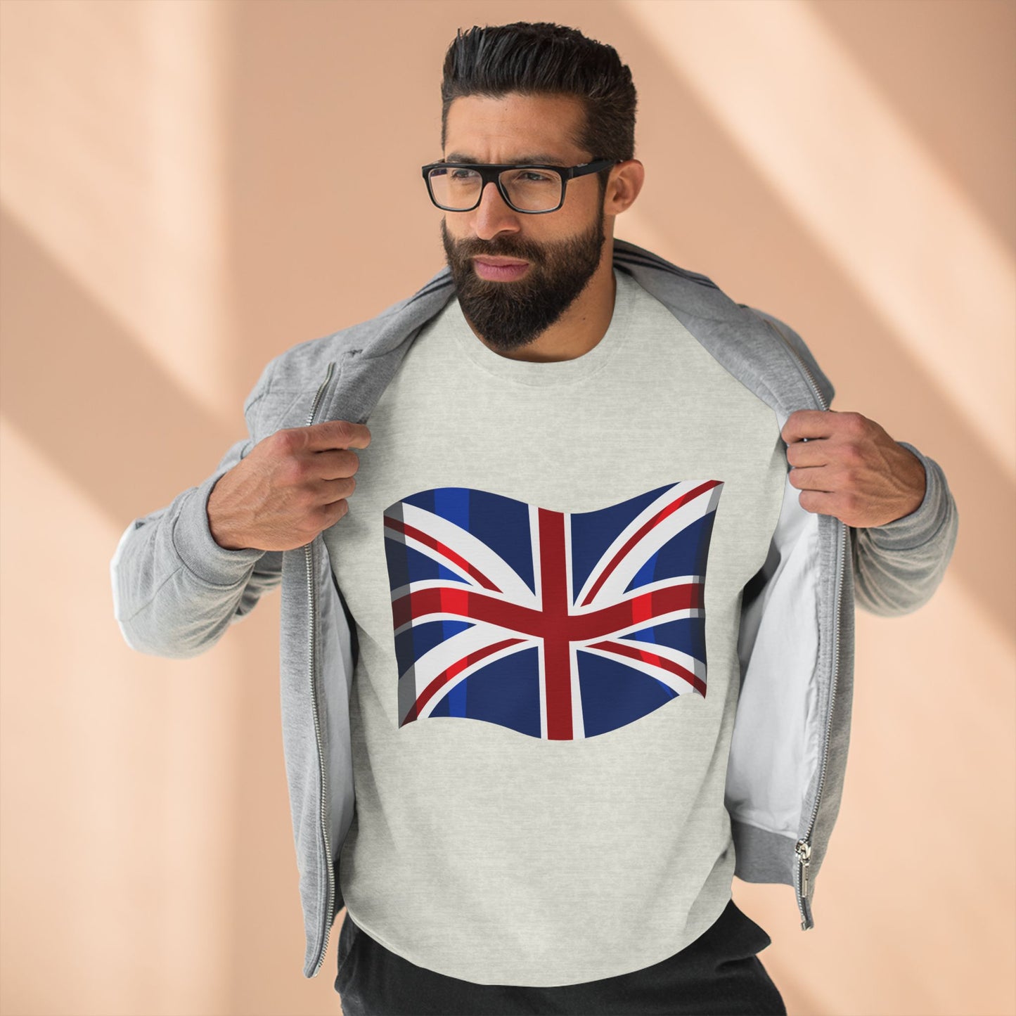 Unisex Crewneck Sweatshirt - Classic UK Flag