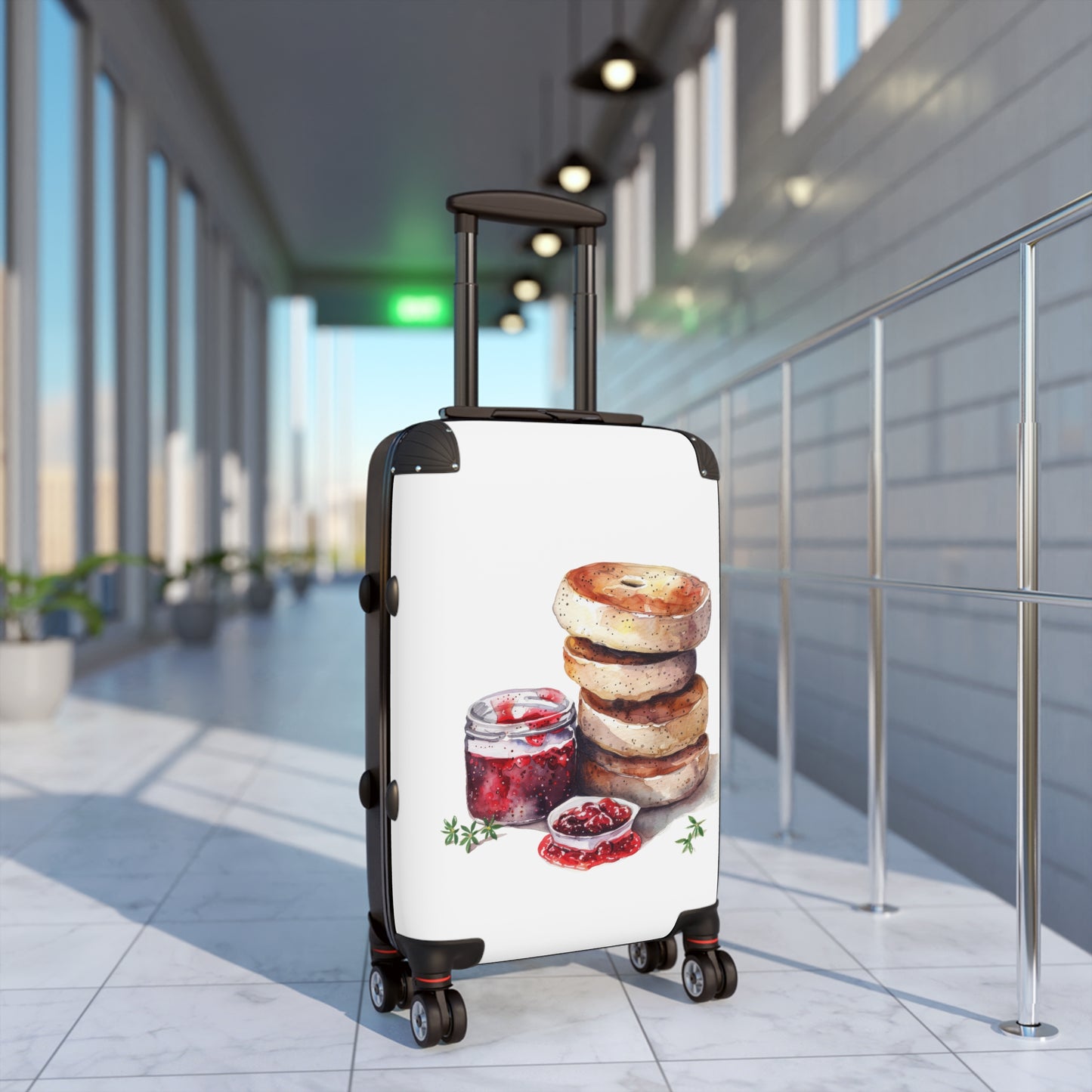 Elegant British Tea Set Suitcase