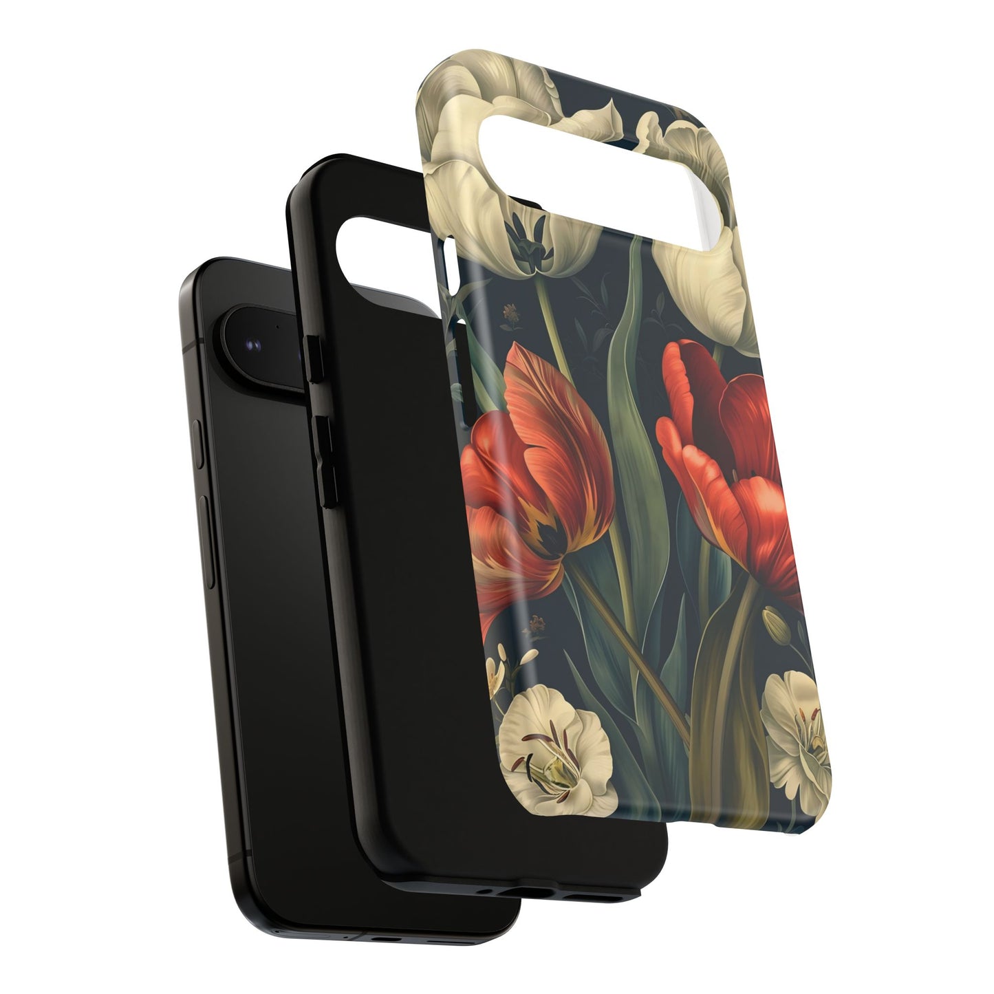 White Flower Tough Cases