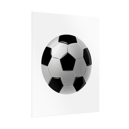 Soccer-Themed Rolled Posters | Perfect for Sports Decor, Game Room, Youth Birthdays, Gifts for Soccer Fans, Wall Art