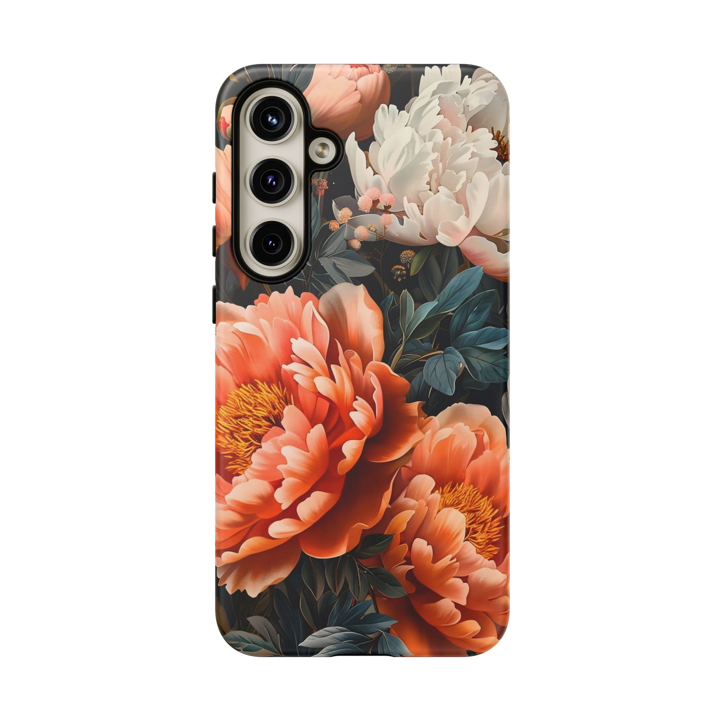 Floral Phone Case - Tough Cases, Durable Cover, Flower Design, Unique Gift, Phone Accessories