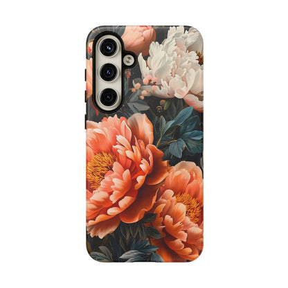 Floral Phone Case - Tough Cases, Durable Cover, Flower Design, Unique Gift, Phone Accessories