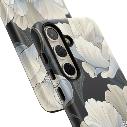 Floral Phone Case, Tough Cases for Women, Stylish Phone Cover, Floral Design Phone Protector, Nature Inspired Tech Accessories