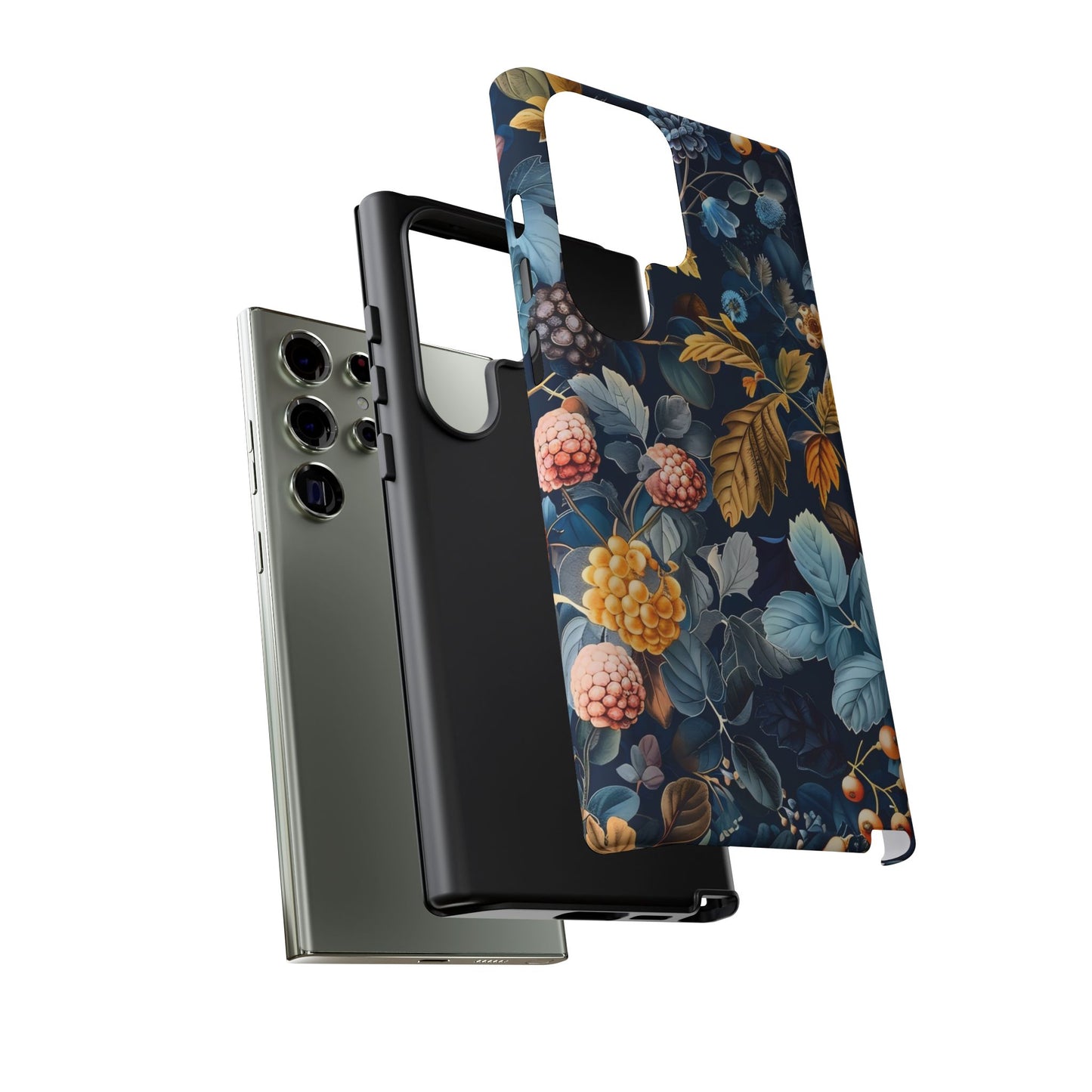 Floral iPhone Case, Tough Phone Cover, Nature-inspired Accessory, Gift for Her, Trendy Protection Case