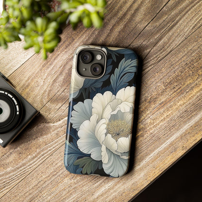 Floral Phone Case - Elegant Tough Cases for Nature Lovers, Stylish Protective Cover for Gifts, Birthdays, Mom's Day, Floral Design