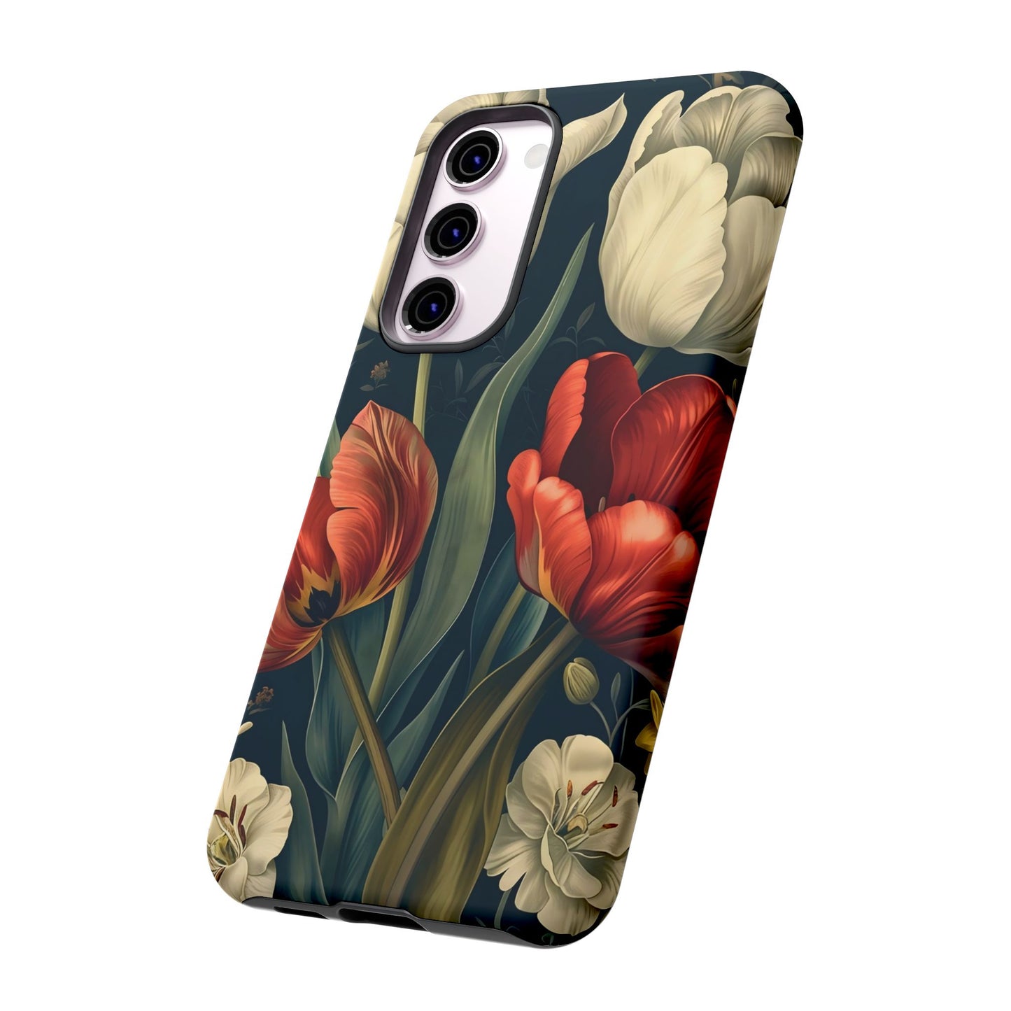 White Flower Tough Cases